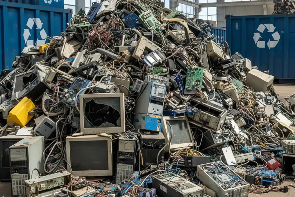 E-Waste Scrap خردة النفايات الإلكترونية